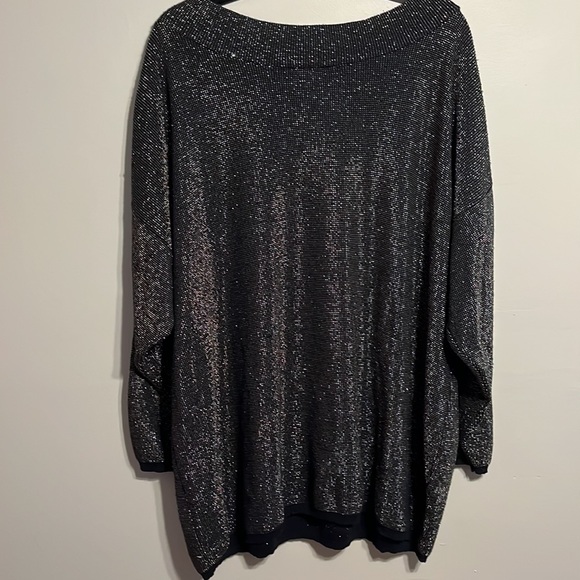 Vintage 3X gold shimmer Encore top - Picture 7 of 8